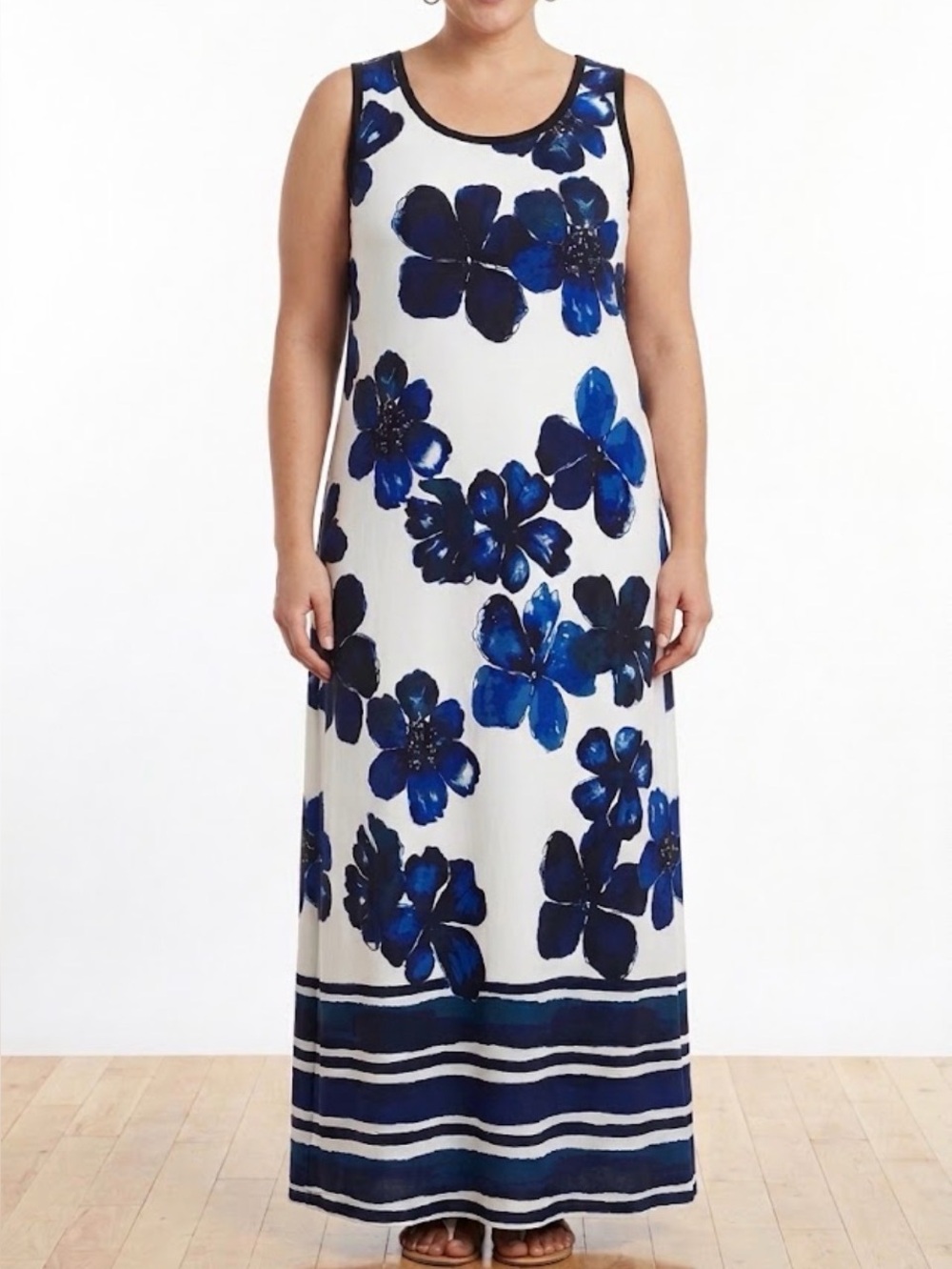 Avenue Sleeveless Dress Floral NWT Sz 18/20